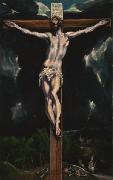 GRECO, El Christ on the Cross oil